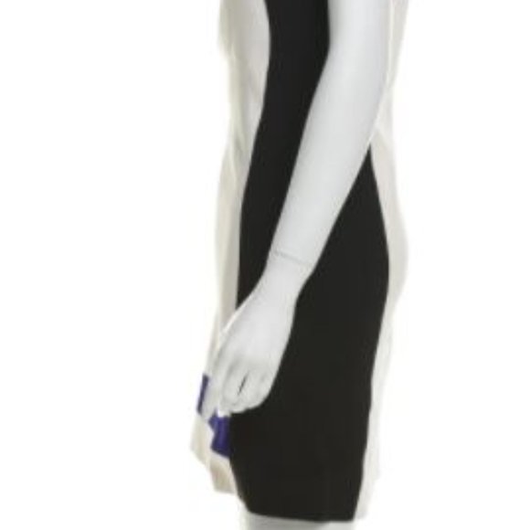 Aquilano Rimondi Colorblock Pattern Mini Dress Mod - Picture 3 of 4